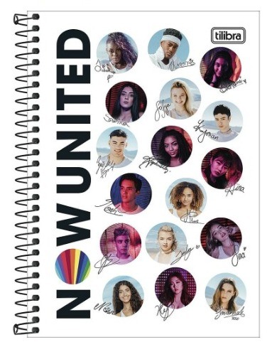 CADERNO C.D. 1X1 NOW UNITED